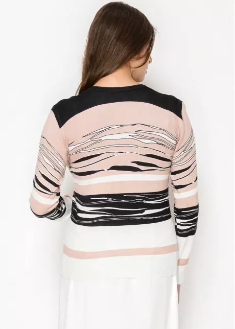 Rosewood Striped Sweater