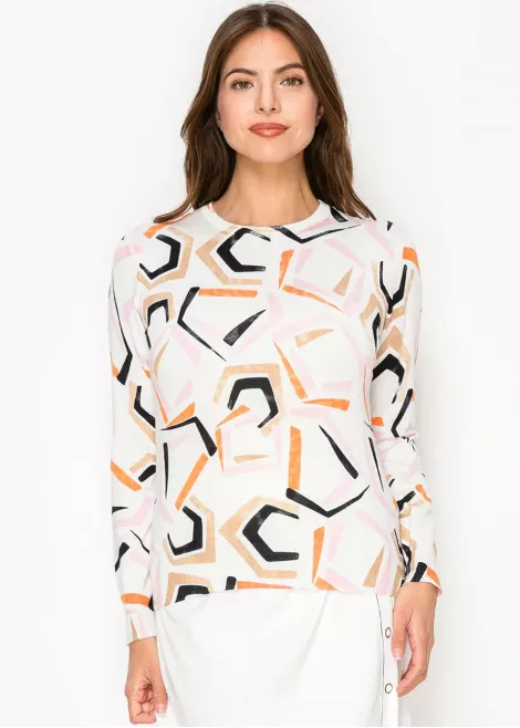 Abstract Lines Crewneck Sweater Abstract Lines Crewneck Sweater