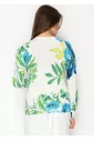 Meadow Bloom Printed Sweater