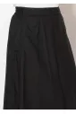 Everyday Linen Skirt in Black