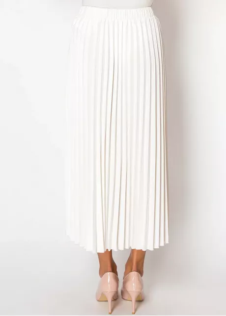 Snow White Pleated Skirt