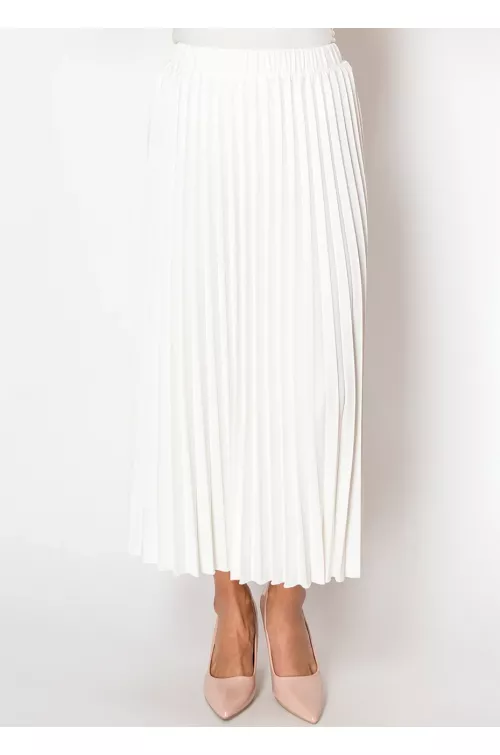 Snow White Pleated Skirt