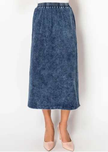 Midnight Blue Everyday Skirt