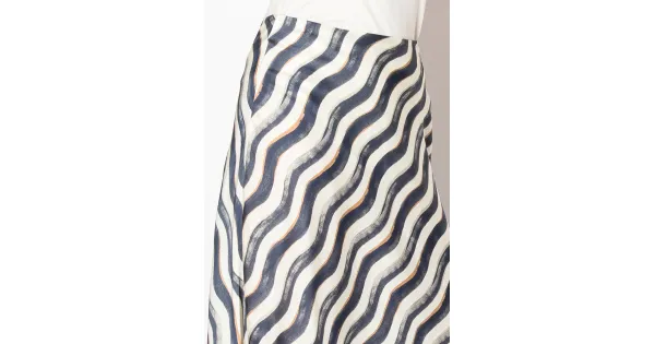 YAL New York
  Side Stripe Midi Skirt main image 1