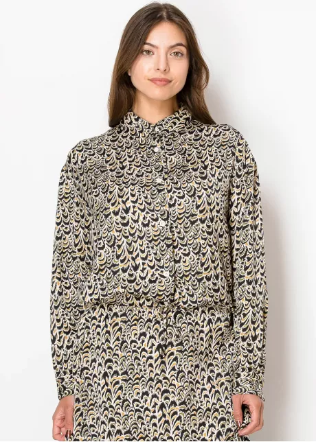 Golden Flow Blouse