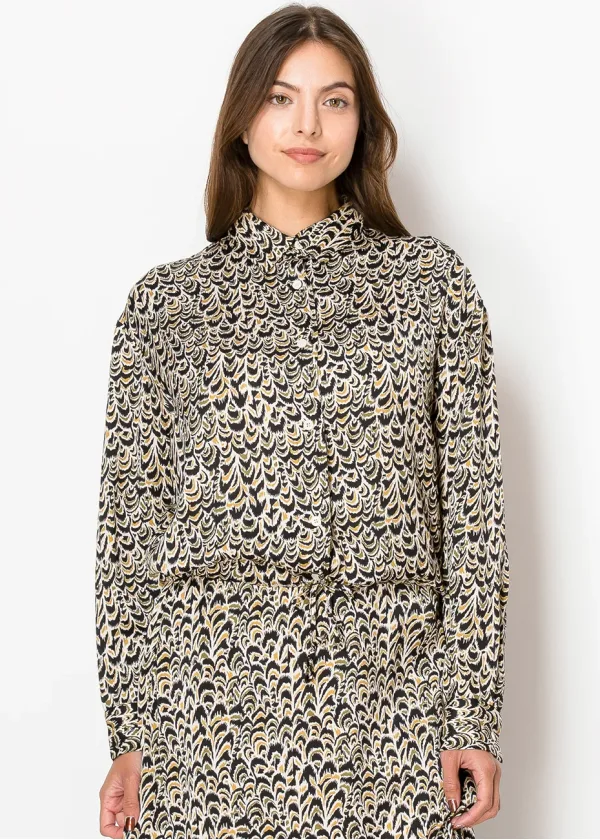 Golden Flow Blouse