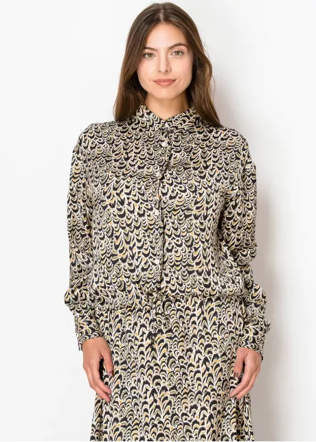Golden Flow Blouse