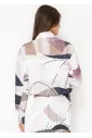 Purple Haze Artistic Drawstring Shirt