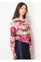 Blossom Horizon Blouse in Pink Tones