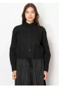 Effortless Elegance Black Linen Shirt