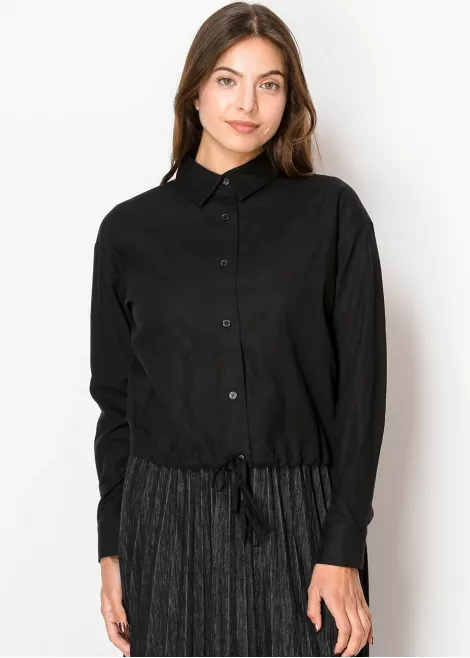 Effortless Elegance Black Linen Shirt Effortless Elegance Black Linen Shirt