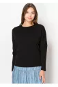 Classic Black Drop-Shoulder Tee