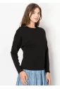 Classic Black Drop-Shoulder Tee