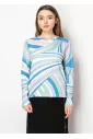 Pastel Swirl Long-Sleeve Tee