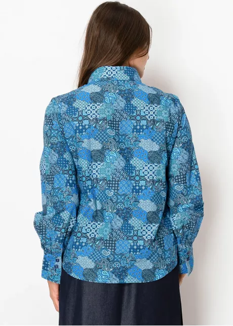Ocean Breeze Printed Shirt