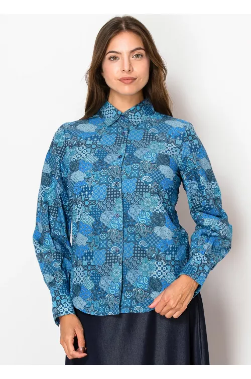 Ocean Breeze Printed Shirt