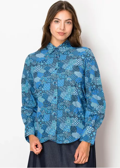 Ocean Breeze Printed Shirt