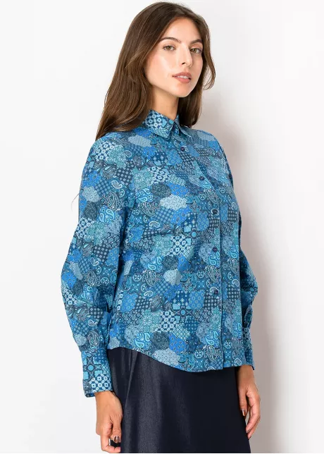 Ocean Breeze Printed Shirt