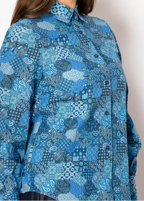 Ocean Breeze Printed Shirt