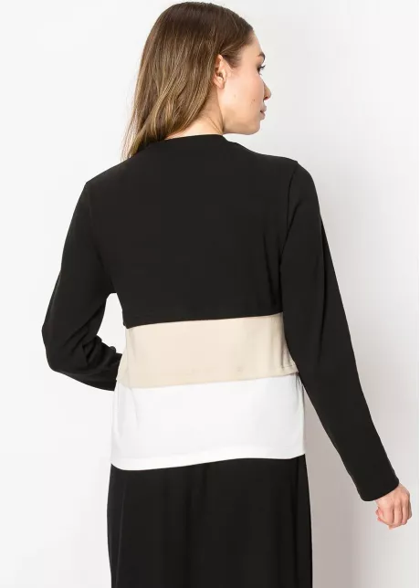 Colorblock Layered Top