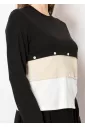 Colorblock Layered Top