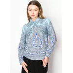 Blue Majesty Paisley Print Shirt