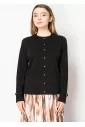 Timeless Black Buttoned Long Sleeve