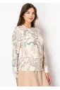 Soft Paisley Elegance Top