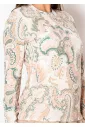 Soft Paisley Elegance Top