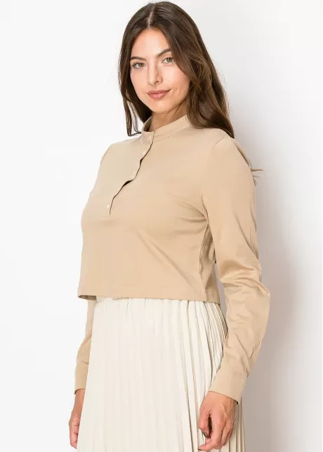 Beige Bliss Long Sleeve