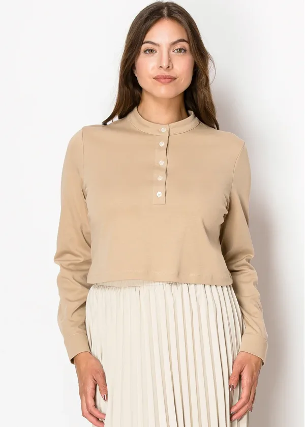 Beige Bliss Long Sleeve