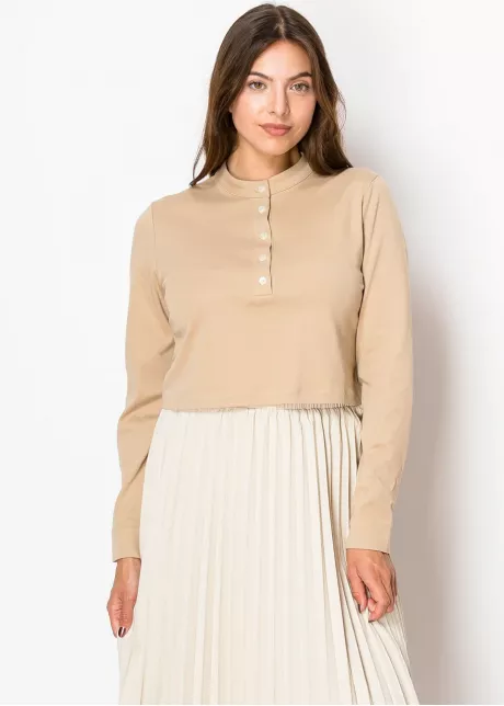 Beige Bliss Long Sleeve