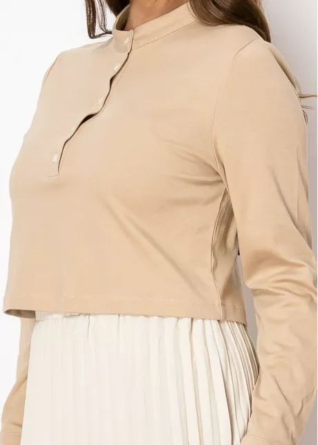 Beige Bliss Long Sleeve