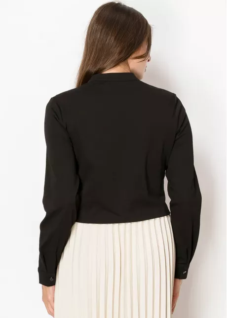 Modern Modest Black Tee