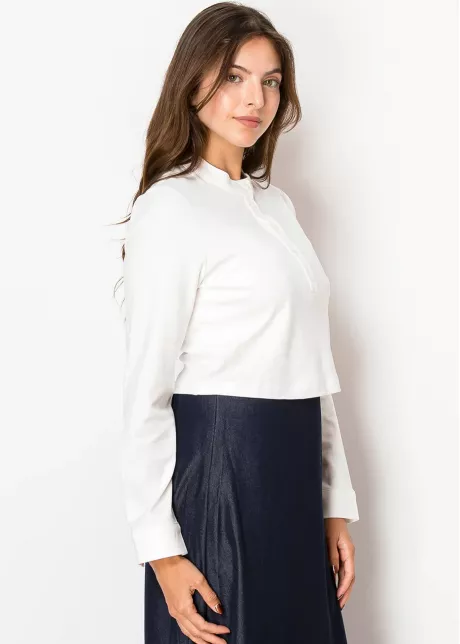 Classic White Charm Top