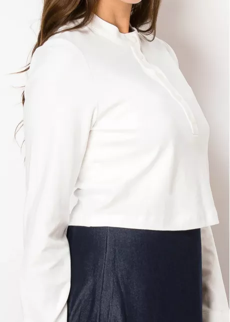 Classic White Charm Top