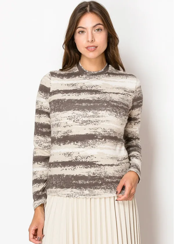 Natural Brown Horizon Top