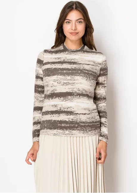 Natural Brown Horizon Top