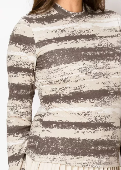 Natural Brown Horizon Top