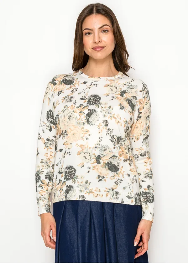 Botanical Garden Crew Neck Sweater