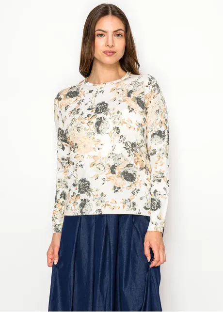 Botanical Garden Crew Neck Sweater