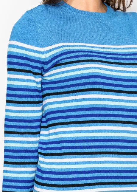 Ocean Stripe Everyday Knit Sweater