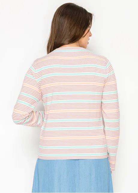 Pastel Stripe Spring Sweater