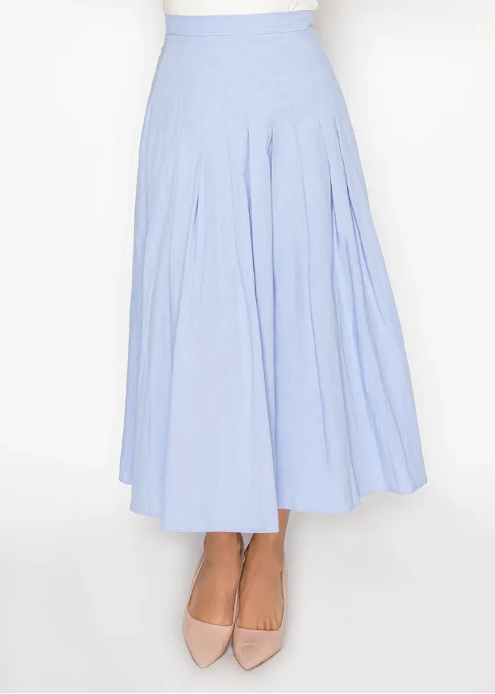 Blue Horizon Flowing Skirt