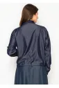 Everyday Blue Denim Modest Blouse