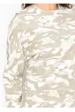 Soft Beige Camo Everyday Modest Tee