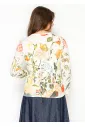 Multicolor Floral Print Long-Sleeve Tee
