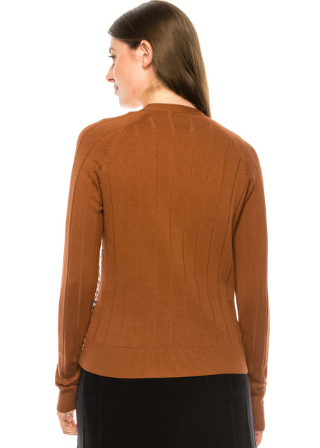 Rust Cardigan
