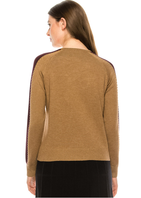 Studded Camel Top