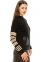 Lower Sleeve Striped Top